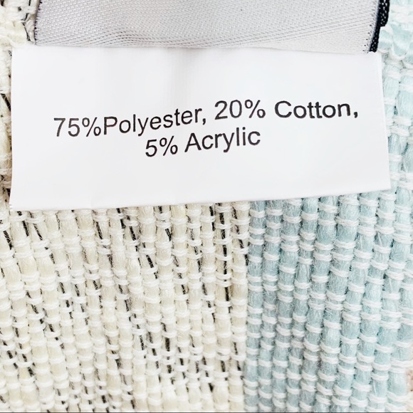 LONDON KAYE Tufted Woven Throw Blanket Boho Home - Picture 6 of 6